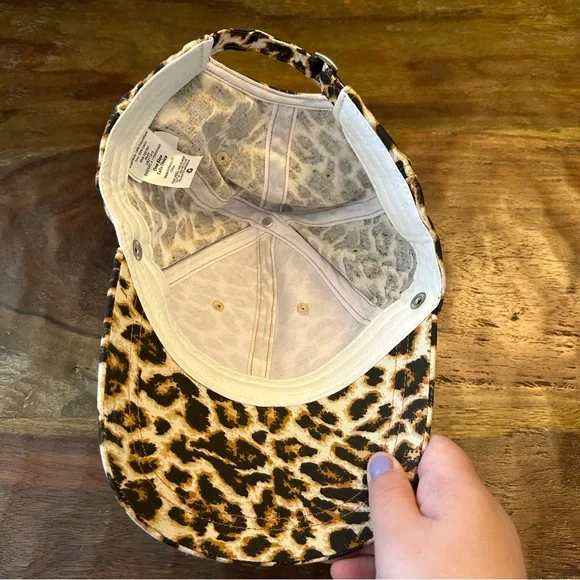 Cheetah Print Baseball Hat! - Picture 3 of 3